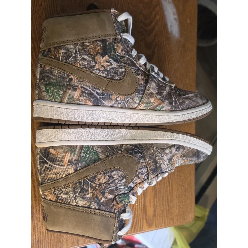 Nike‎ Jordan Air Ship Realtree Camo PE SP 8.5 Sneakers Tennis Shoes Athletic